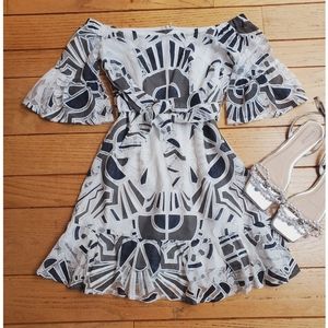 Hello Molly Ruffle Mini Dress